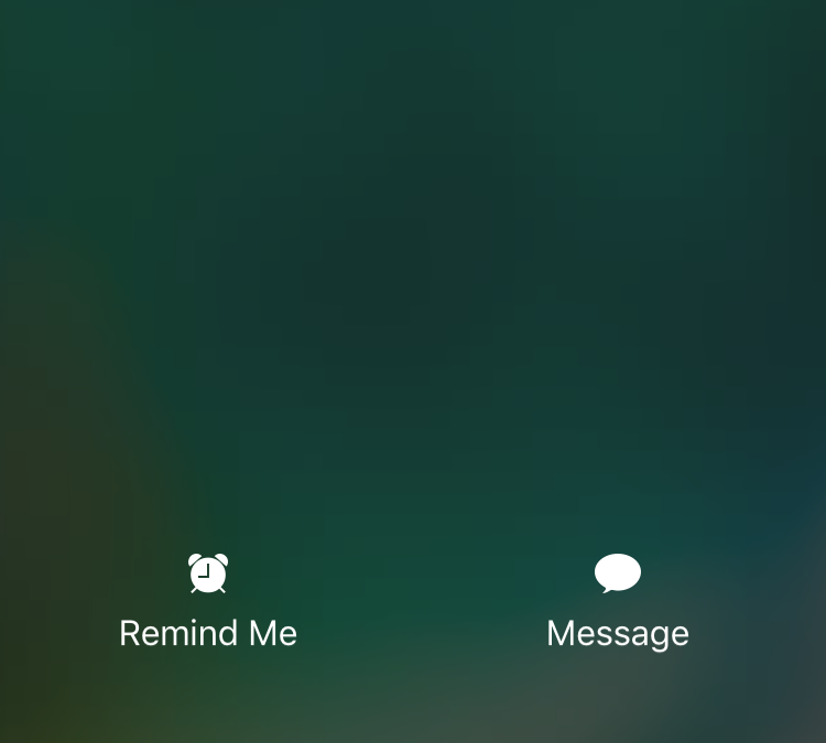 A Warning Call